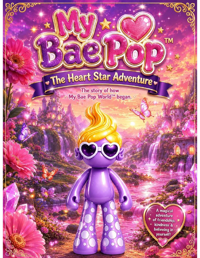 Cover of the digital storybook The Heart Star Adventure
