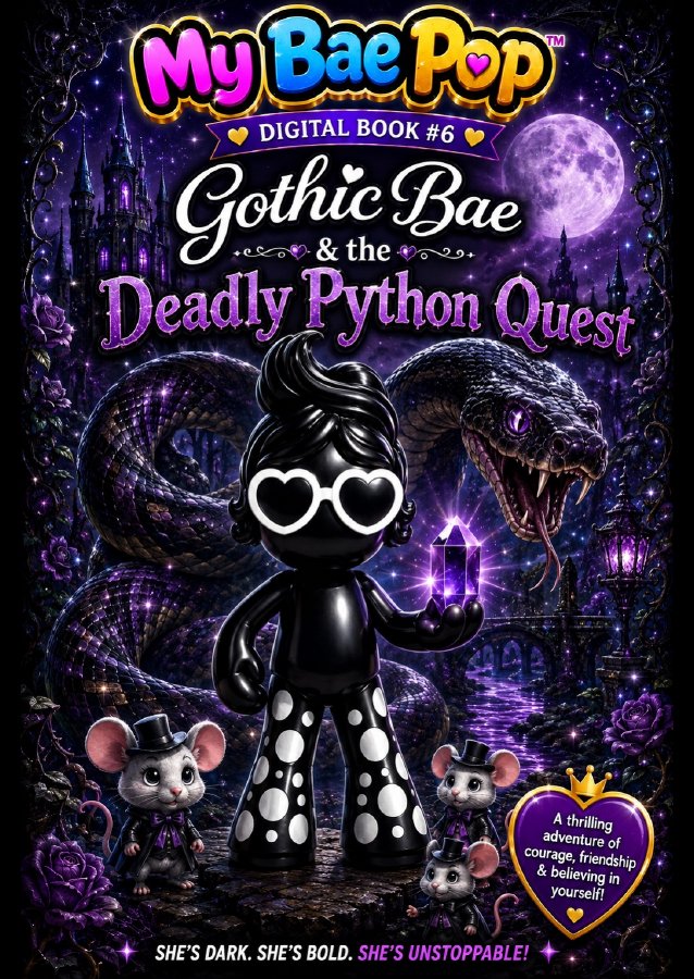 Gothic Bae & the Deadly Python Quest cover